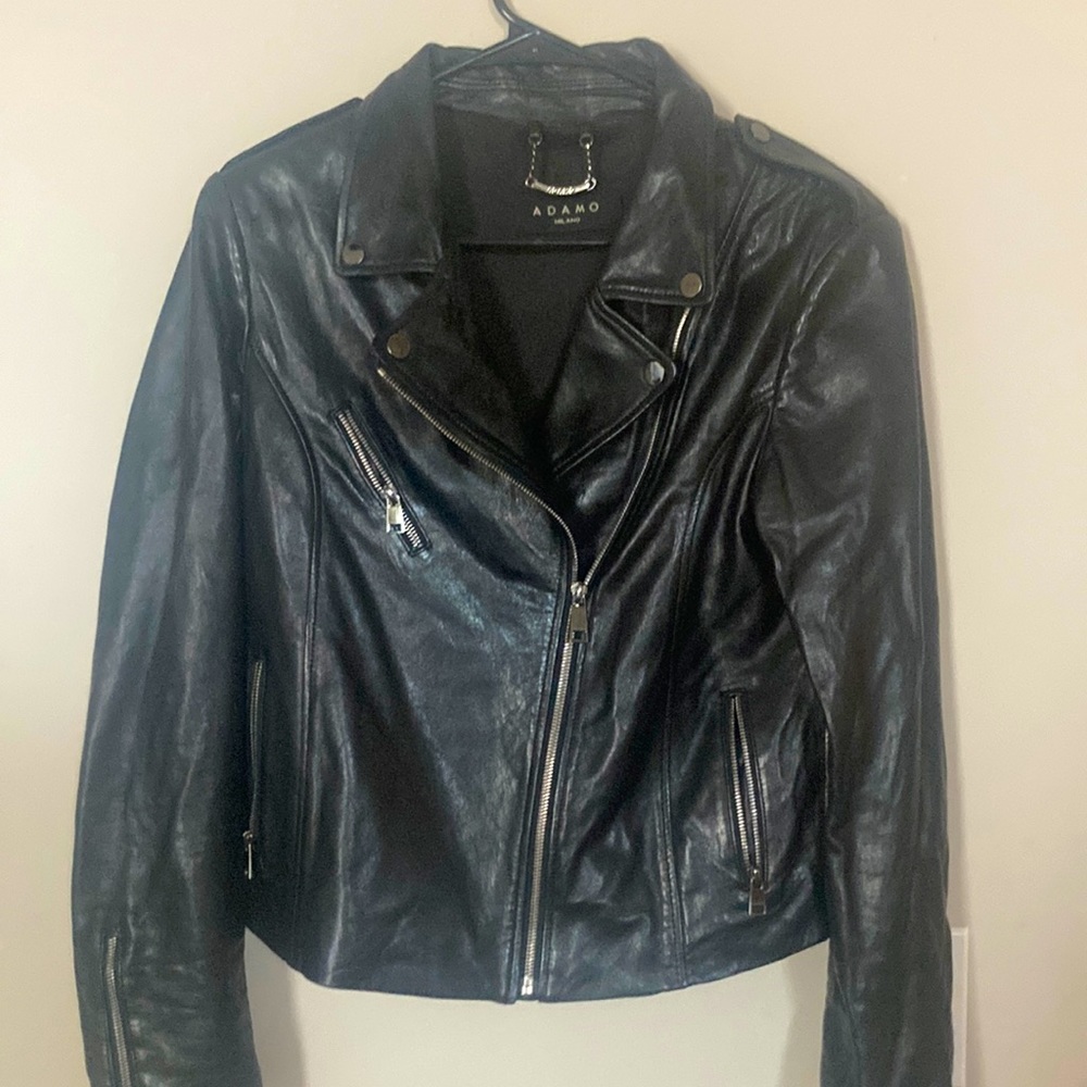 100% Lamb leather jacket